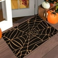 thumbnail image 2 of Uutvmp Halloween Decoration Carpet, Halloween Decorative Area Rug, Decorative Spider Webs Floor Mat, Thick Floor Mat Bath Mat Doormat, for Halloween Bathroom Porch Entry Decor, 2 of 6