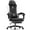 White, variant on Dowinx Gaming Chair with Pocket Spring Cushion for Adults, Ergonomic Computer Chair with Footrest and Massage Lumbar Support for Office, Gaming, 300LBS, Black