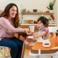 thumbnail image 6 of Infantino Grow-with-Me 4-in-1 Baby to Toddler High Chair Booster Seat, Unisex, Orange Fox, 6 of 7