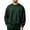 Army Green, variant on Mens Crew Neck Sweatshirt with Chest Pocket Relaxed Fit Long Sleeve Fall Casual Drop Shoulder Pullover Sweatshirts White XL