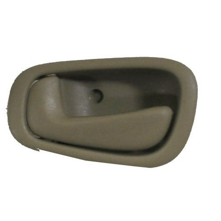 00 Primed Part - Toyota Corolla Door Handle New Left Driver Side Inside Tan/beige Fits 98 99 00 01 02, BRAND NEW in Package aftermarket Drivers LH Inside.., By Replacement Parts
