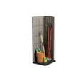 thumbnail image 4 of Suncast Vertical Storage  Shed - Stoney Multi Wall Resin - 22 Cu. ft. Capacity, 10 Sq. ft. Coverage, 4 of 13