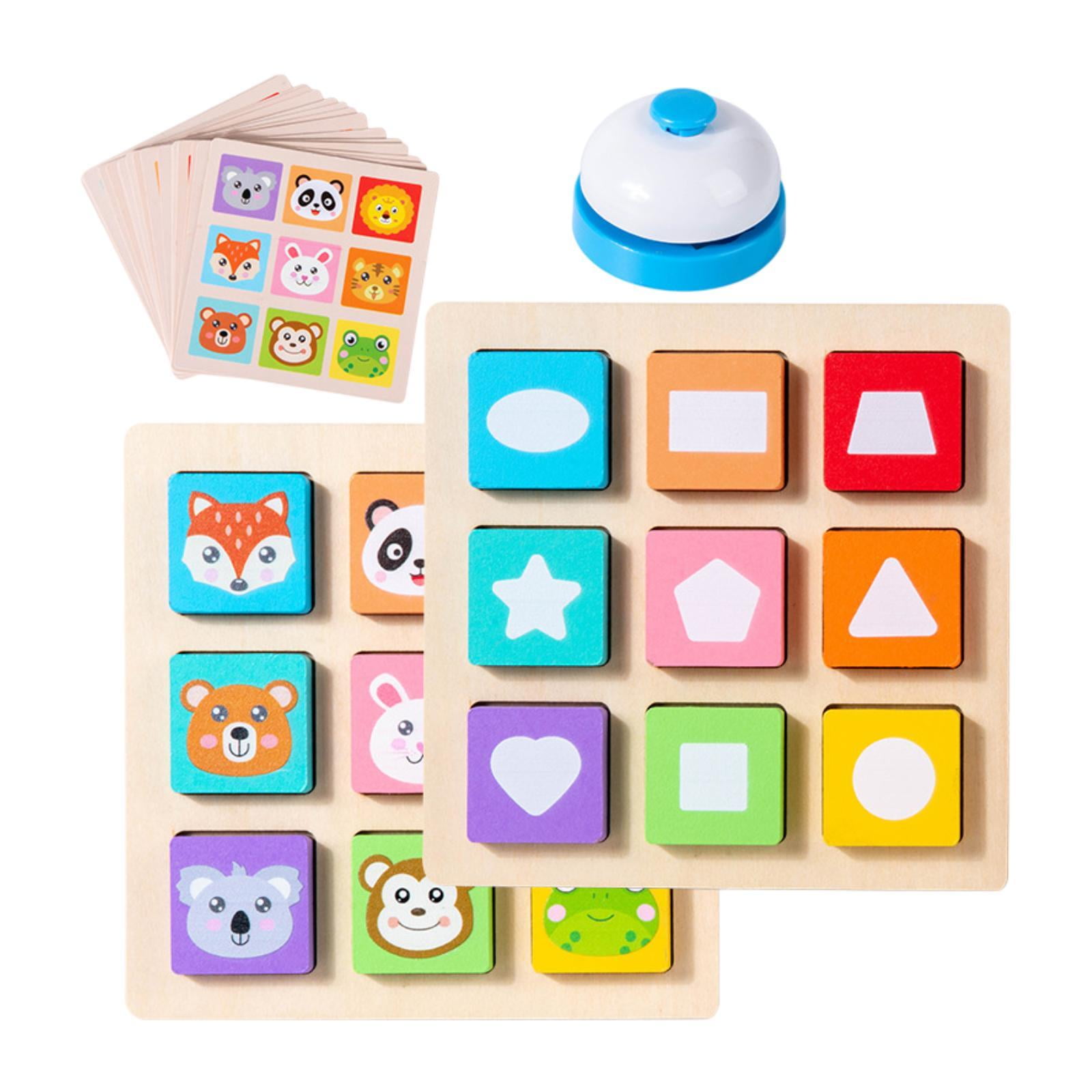 juego de mesa de juguete para niños con reconocimiento de colores y
