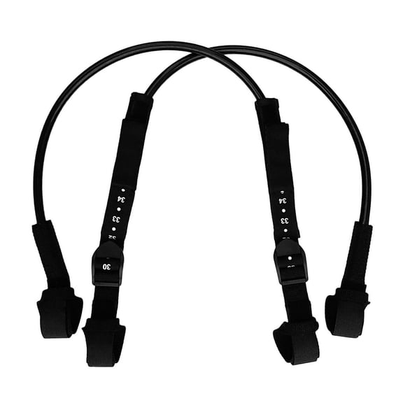 Luwecf 1 Pair Adjustable TPU Water Sports Sailing Windsurfing Harness Line 28-34" 28-34 28-34 inch