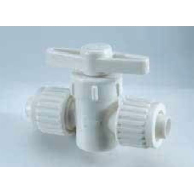 Elkhart Supply Fresh Water Shut Off Valve 16892 Flair-It; Stop Valve; Straight; 1/2 Inch PEX x 3/8 Inch Compression Fitting; White; Plastic; With Barcoded