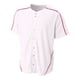 thumbnail image 1 of JERSEY DE BÉISBOL NB4214 A4 YTH WARP BLANCO/ CARDENAL L Nave de la gota A4 NB4214, 1 of 1