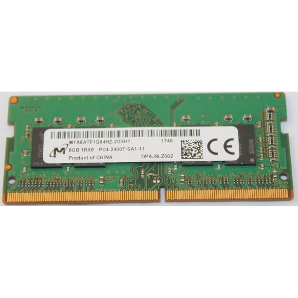 Micron Mta8atf1g64hz 2g3h1 8gb Pc4 190 Ddr4 2400mhz So Dimm Laptop Memory Walmart Com Walmart Com