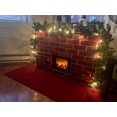 thumbnail image 4 of Fireplace Lanterns Decorative Flameless Portable Led Lantern Battery Operated and USB Operated 6 Hours Timer Included Indoor/Outdoor( No Heater Function Black Rectangle Size:11x4.7x8 Inch), 4 of 4