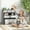 Gray, variant on Qaba Toy Organizer with 6 Storage Bins, 25" x 12" x 26", Green