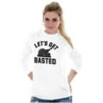 thumbnail image 3 of Let's Get Basted Turkey Day Long Sleeve TShirt Men Women Brisco Brands X, 3 of 6