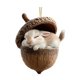 thumbnail image 1 of Adornos de bellota de bosque acogedores, acrílicos 2D, para colgar en el árbol de Navidad, fiestas temáticas de bosque, decoración del hogar, 1 of 8