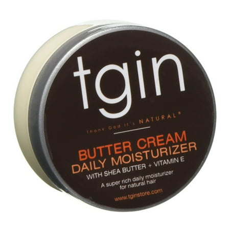 Tgin Butter Daily Moisturizer for Natural Hair Cream, Travel Size, 2 (Best Water Based Moisturizer For Natural Hair)