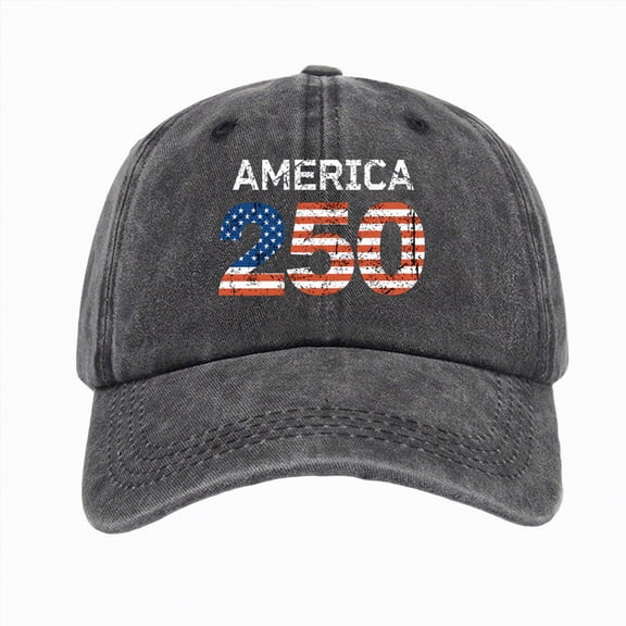 Yindaity 4th Of July Hat Vintage 250th Anniversary USA Hat We The People Have Had Enough Baseball Cap,Black