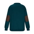 thumbnail image 4 of pstuiky manga larga de hombre, Camisa/Top de manga larga con cuello alto, holgada, con cremallera y cuello alto para hombre top de hombre m, 4 of 5