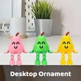 thumbnail image 4 of 3D Printed Cute Cartoon Fruit-Shaped Decorative Ornament - Adorable, Cute Cartoon Fruit Design, 3D Printed Craftsmanship - For Desks, Home Bookshelves, Bedroom Tabletop Decoration, 4 of 6