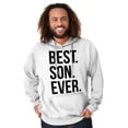 thumbnail image 2 of Best Relative Ever Hooded Sweatshirts Hoodies For Men Best Son Ever Children Child Parent Birthday, 2 of 2