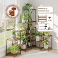 thumbnail image 4 of 5-Shelf Adjustable Storage Sheing Unit 200 Pound Loading Capacity per Shelf Steel Organizer Wire Rack 23.2 x 13.4 x 60 inches (LxWxH), 4 of 6