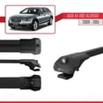 thumbnail image 3 of Compatible with Audi A4 (B8) Allroad 2009-2015 ACE-1 Car Roof Rack Cross Bar Black Aluminium 2 Bars, 3 of 7
