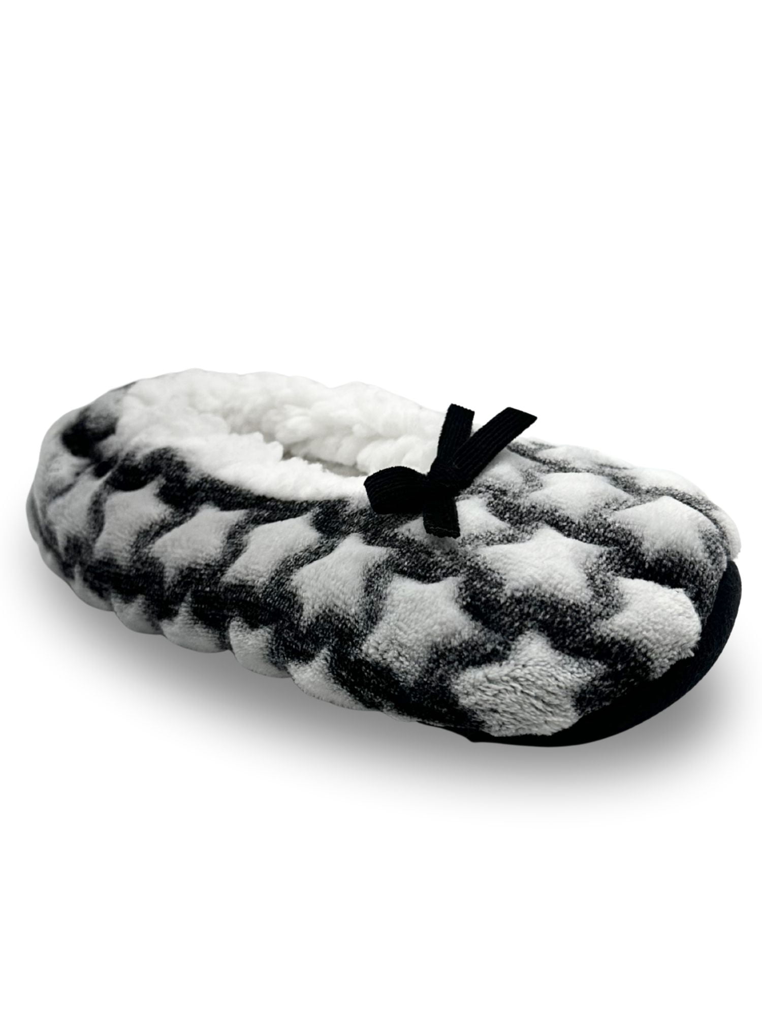Fuzzy Babba Women's Embossed Slipper Socks, 1-Pack, Shoe Sizes 7-9.5