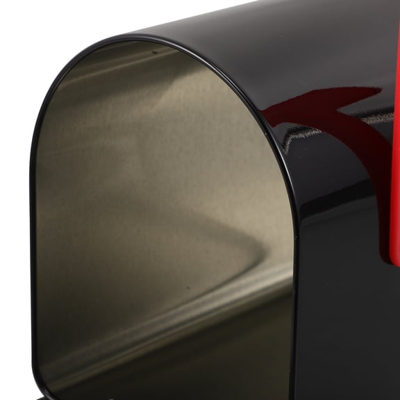 Toy Mailbox with Flag: Interactive Play Post Box - Outdoor Playhouse Mailbox for Toddlers - Paintable DIY Craft Box for Valentine's Day Cards