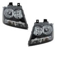 thumbnail image 2 of CAPA For 07-14 Chevy Suburban Tahoe Headlight Headlamp Head Light Lamp SET PAIR, 2 of 3