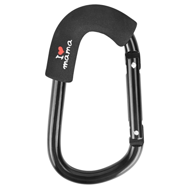 Gancho Ganchos para cochecito Organizador de cochecito Gancho Clips para cochecito de bebé para bolsa de pañales Monedero Organizador de cochecito Ajuste universal Tomshoo Gancho