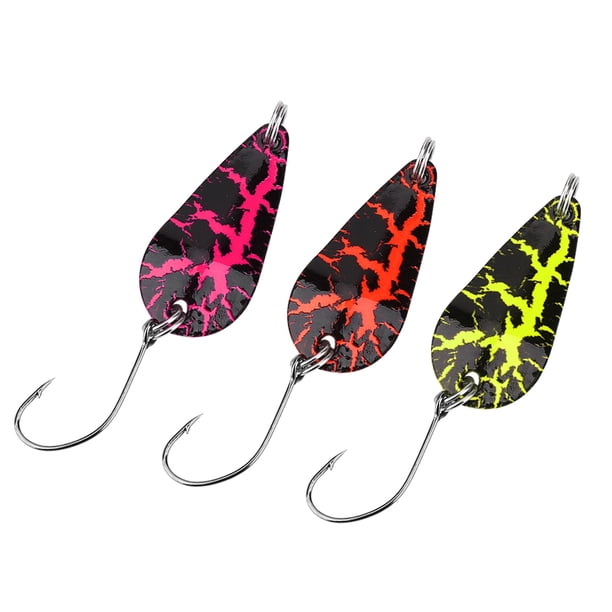 Señuelos De Metal Lentejuelas Cuchara Gancho De Pesca Señuelos De Pesca Lentejuelas Señuelos Para Peces