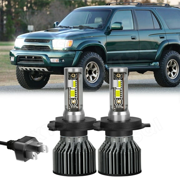 For Toyota 4Runner 1996-2002 LED Headlight Kit H4 9003 6000K High/Low Beam Bulbs,V2T