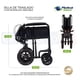 thumbnail image 3 of Silla De Ruedas De Traslado Super Ligera Negro Medical Store Medical Store ST950N, 3 of 5