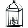 thumbnail image 3 of 42568BK Kichler Lighting Larkin - 6 Light X-Large Cage Foyer with Traditional Design-36.25 inches tall by 18 inches wide-Black Finish    -Traditional, 3 of 5