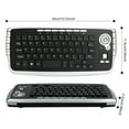 thumbnail image 7 of Game E30 2.4GHz Wireless Keyboard With Trackball Mouse Scroll Wheel Remote Control For  TV BOX  PC Notebook Silver, 7 of 7