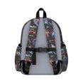 thumbnail image 3 of Colorful Game Controller Pattern Backpack for School,Schoolbag with Adjustable Shoulder Straps & Padded Back,13.4"x11"x4.7", 3 of 6