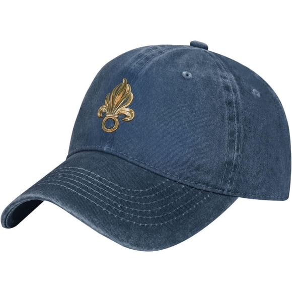 French Foreign Legion Logo Hats Baseball Caps Washed Dad Trucker Denim Cowboy Hat