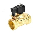 thumbnail image 6 of 3/8" 1/2" 3/4" 1" 1-1/4" 1-1/2" 2" Brass Normally Closed Solenoid Valve IP65 Fully Enclosed Coil 220 Switch Valve Water Valve ,Easy to Use, 6 of 6