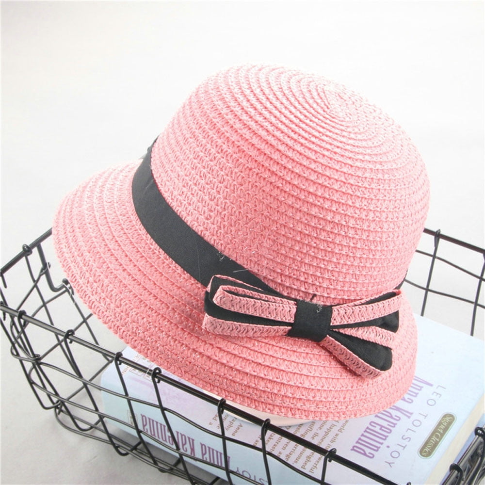MPWEGNP Straw Cap Hat Hat Hat Boy Breathable Summer Hat Kids Baby