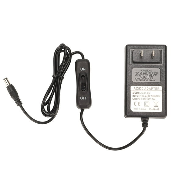VDC Power Adapter,12V Power Adapter 20cm Power Supply Adapter Plug Power Supply Adapter High Capacity