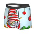 thumbnail image 2 of Daiia Funny Christmas Gnome Men's Underwear Boxer Briefs, Cotton Stretch Moisture-Wicking Underwear-Small, 2 of 9
