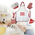 thumbnail image 5 of kusrkot 5x child cooking and Baking Set Gloves Birthday Gift Cooking Kitchenware, 5 of 5