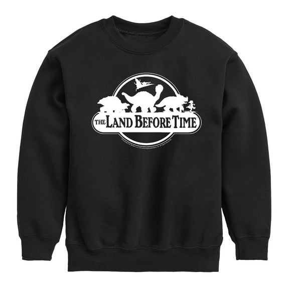 Land Before Time - Land Before Time Logo - Toddler And Youth Crewneck Fleece Sweatshirt
