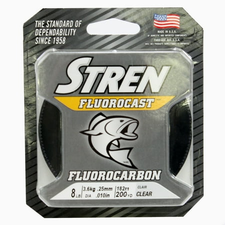 - Stren Braid 200 Yards, 8 lb Strengtyh, .010