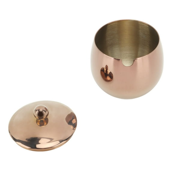 Stainless Steel Sugar Dish,Large Stainless Steel Sugar Stainless Steel Spice Jar Stainless Steel Sugar Bowl Versatile Functionality