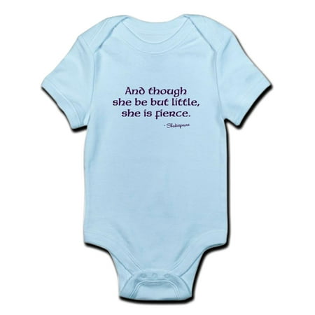 

CafePress - She Is Fierce Body Suit - Baby Light Bodysuit