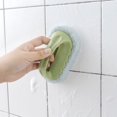 thumbnail image 5 of 3 ollas limpieza de cocina cinturón de descontaminación fuerte mango bloque de esponja baño bañera azulejos de cerámica esponja toallita, 5 of 5