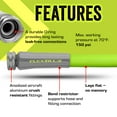 thumbnail image 6 of Flexzilla® Garden Hose, Hybrid Polymer, Female Female with Male Adapter, 5/8" x 5', 150 PSI, ZillaGreen™, 6 of 12