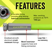 Flexzilla® Premium Grade Garden Hose, 5/8 in. x 50ft., Hybrid Polymer, ZillaGreen™