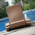 thumbnail image 7 of California Sun Deluxe Unsinkable La Jolla Lounger - Soft Foam Cushioned Pool Lounge Chair (Bronze), 7 of 7