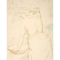 thumbnail image 2 of Henri de Toulouse-Lautrec 20x24 Gold Ornate Framed and Double Matted Museum Art Print Titled - Woman Who Washes, the Toilet (1895 - 1896), 2 of 4