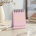 thumbnail image 3 of 2027 Mini Desktop Calendar, Portable Spiral‑Bound Desk Calendar Multicolor Paper Table Planner for Office Home Student Workspace Decor, 3 of 7