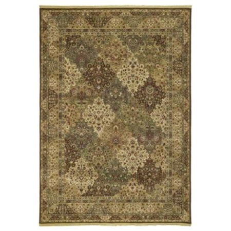 Renaissance Venice Area Rug, Dark Brown