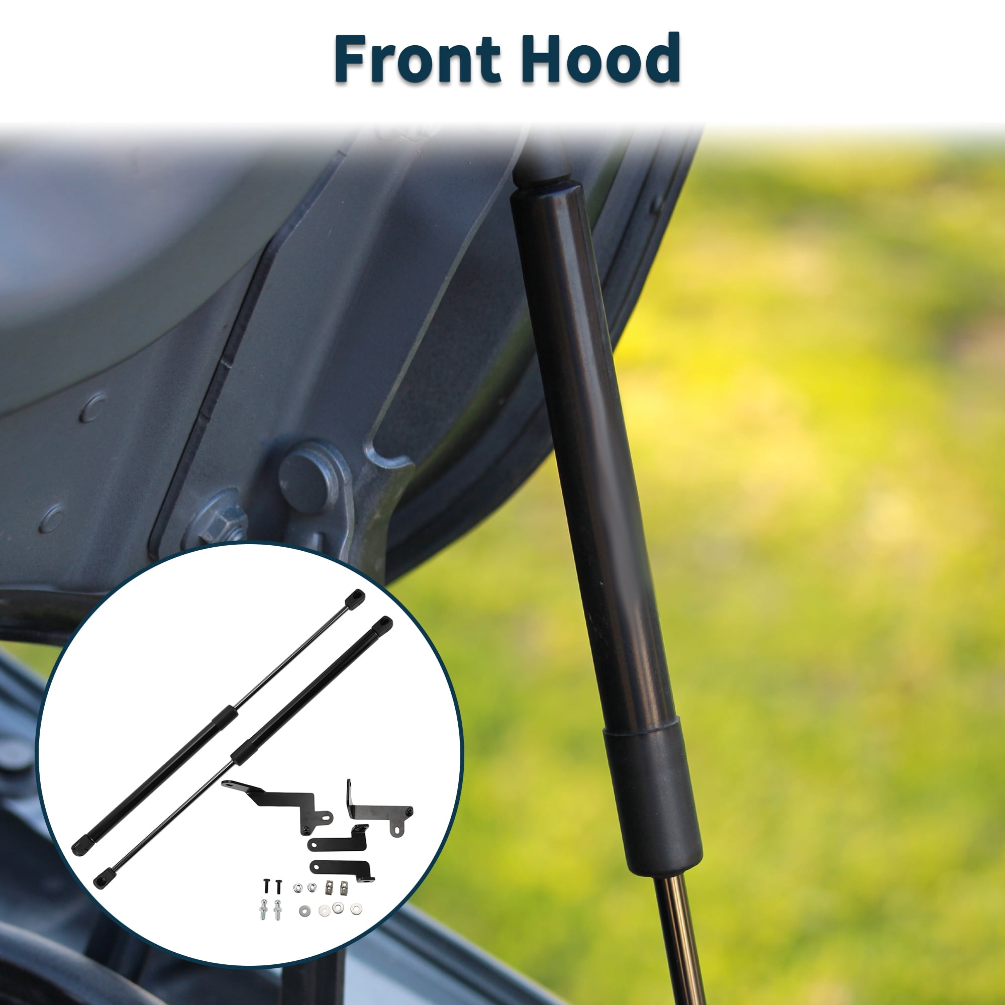 Unique Bargains 2Pcs Lift Supports for Hyundai Tucson 2022-2024 Front Hood Gas Spring